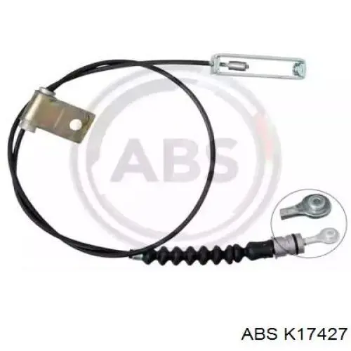 K17427 ABS Cable de freno de mano trasero izquierdo