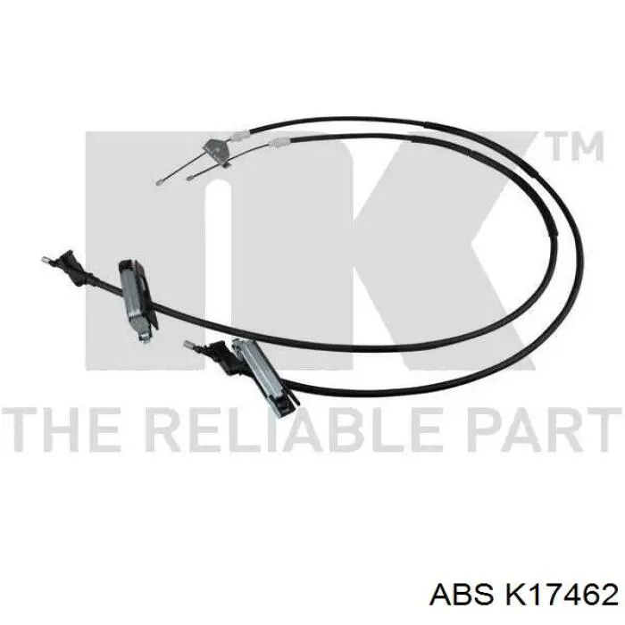 1306212 Ford Cable de freno de mano trasero derecho/izquierdo