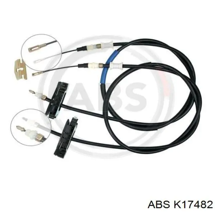 K17482 ABS cable de freno de mano trasero derecho/izquierdo