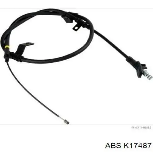 Cable de freno de mano trasero izquierdo ABS K17487