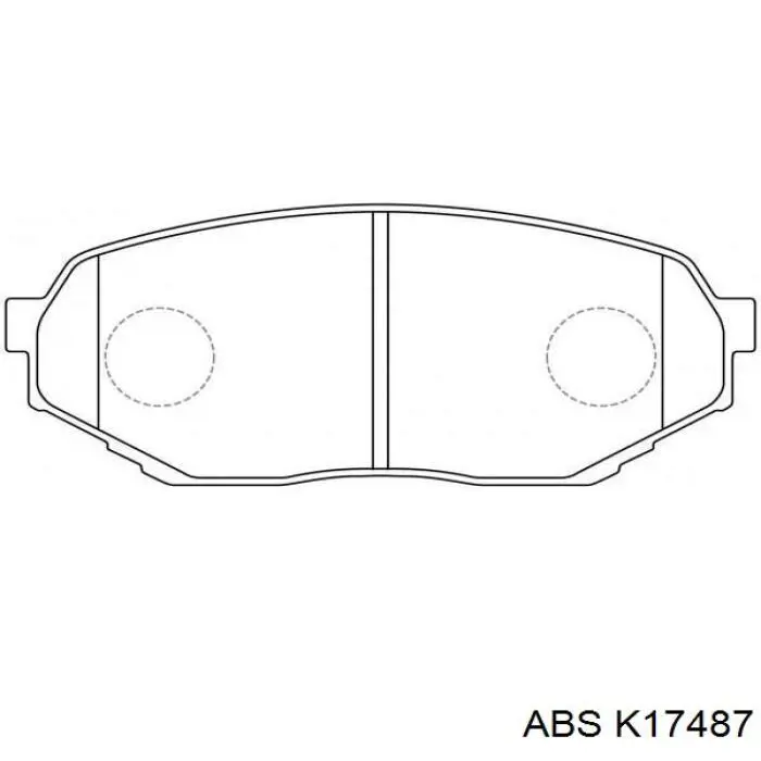 Cable de freno de mano trasero izquierdo ABS K17487 precio, desde 24,45 EUR