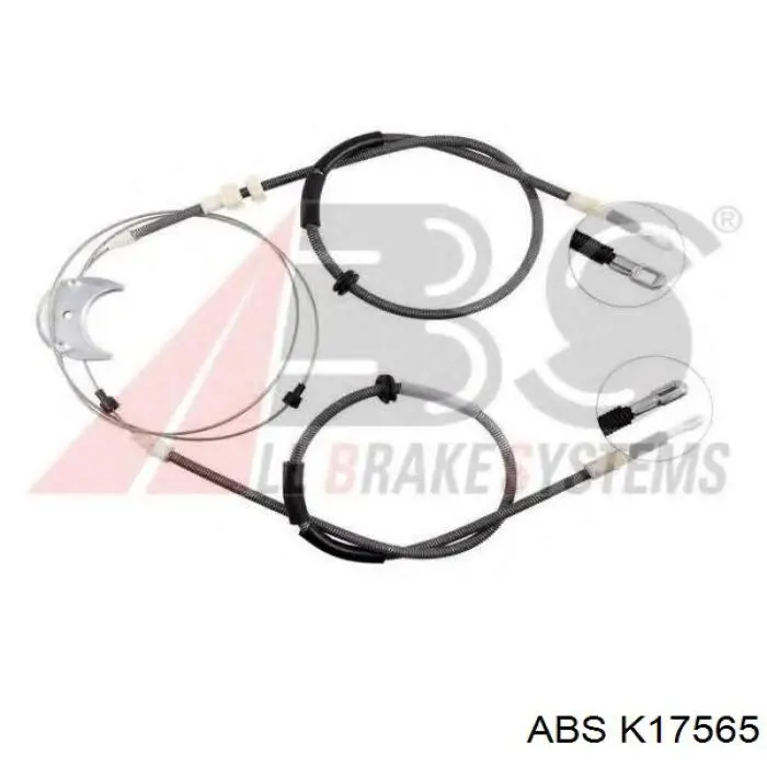 K17565 ABS cable de freno de mano trasero derecho/izquierdo