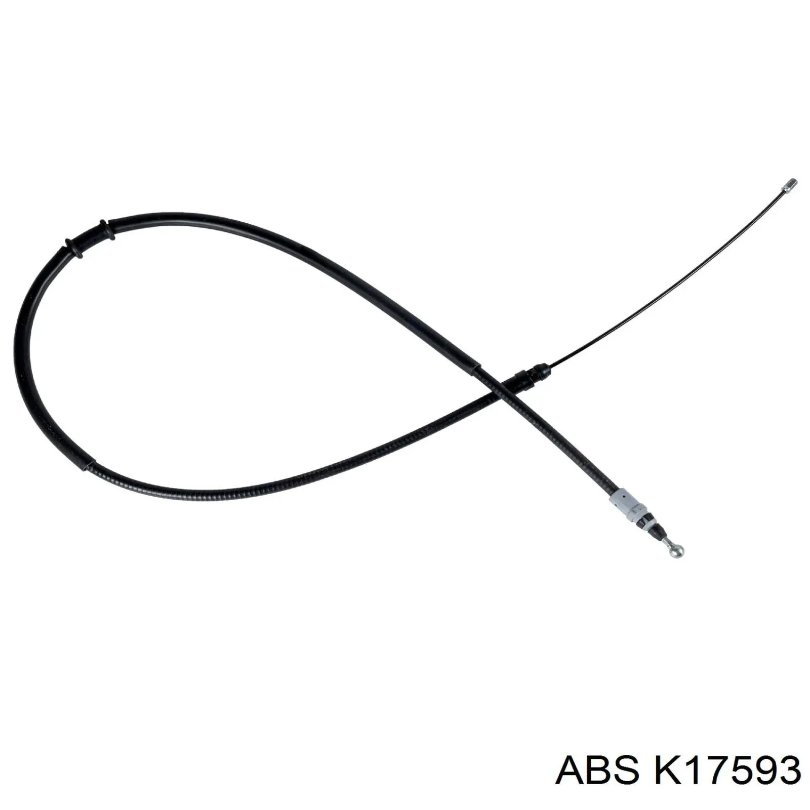 K17593 ABS cable de freno de mano trasero derecho/izquierdo