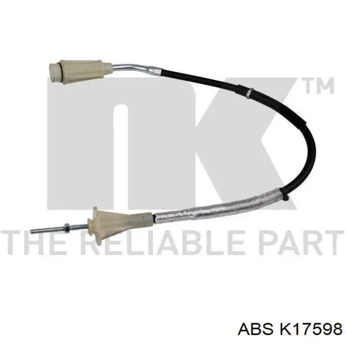 K17598 ABS cable de freno de mano trasero derecho