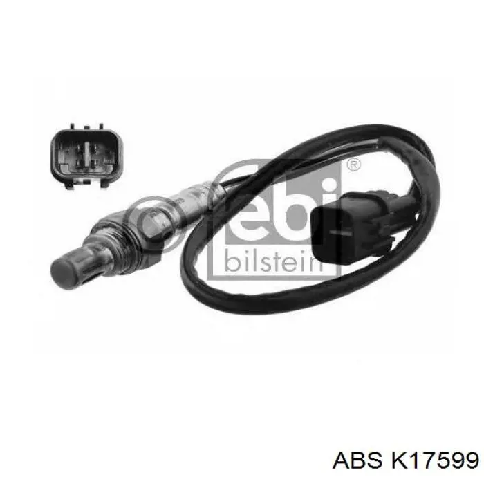 K17599 ABS cable de freno de mano trasero izquierdo