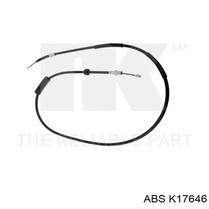 K17646 ABS cable de freno de mano trasero derecho/izquierdo