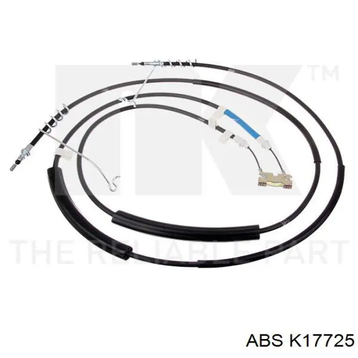 BKB2755 Borg&beck cable de freno de mano trasero derecho/izquierdo