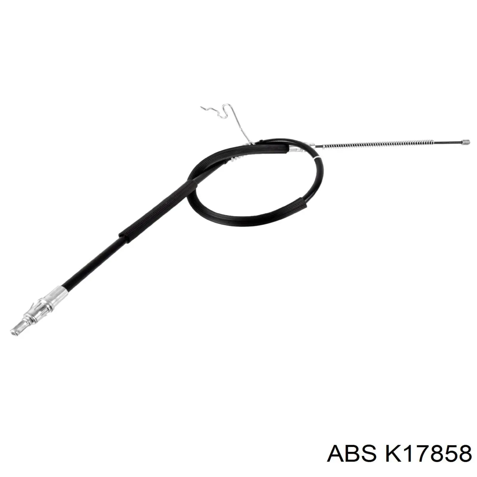 K17858 ABS cable de freno de mano trasero derecho