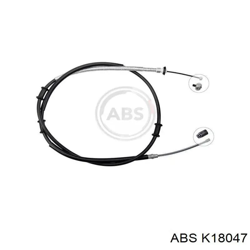 K18047 ABS cable de freno de mano trasero izquierdo