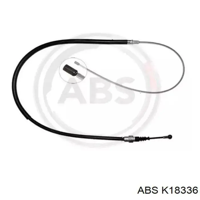 Comprar K18336 ABS Cable de freno de mano trasero derecho/izquierdo
