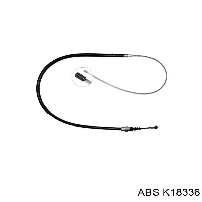 K18336 ABS cable de freno de mano trasero derecho/izquierdo