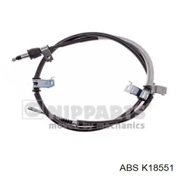 Cable de freno de mano trasero derecho 82007 Metalcaucho