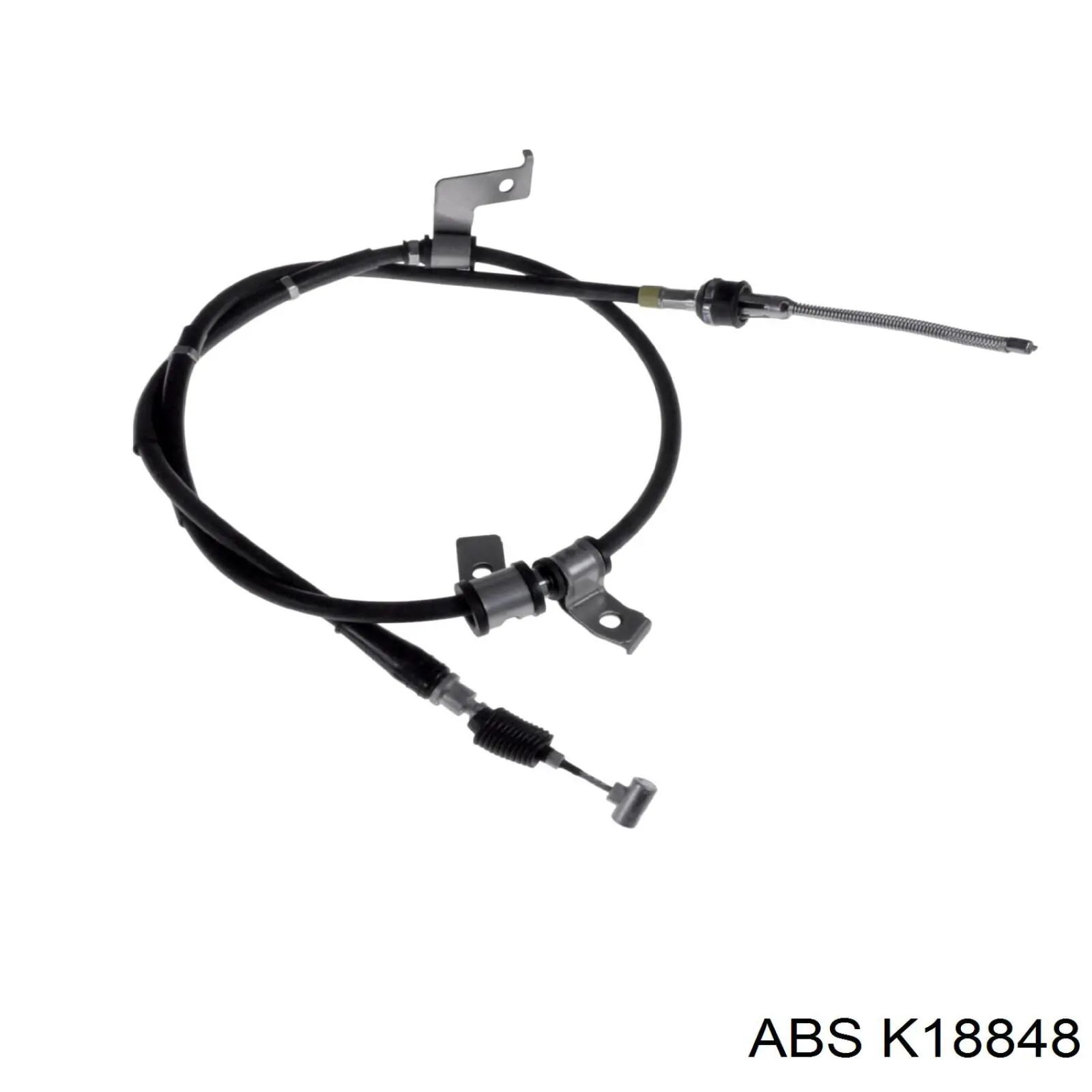 K18848 ABS cable de freno de mano trasero derecho