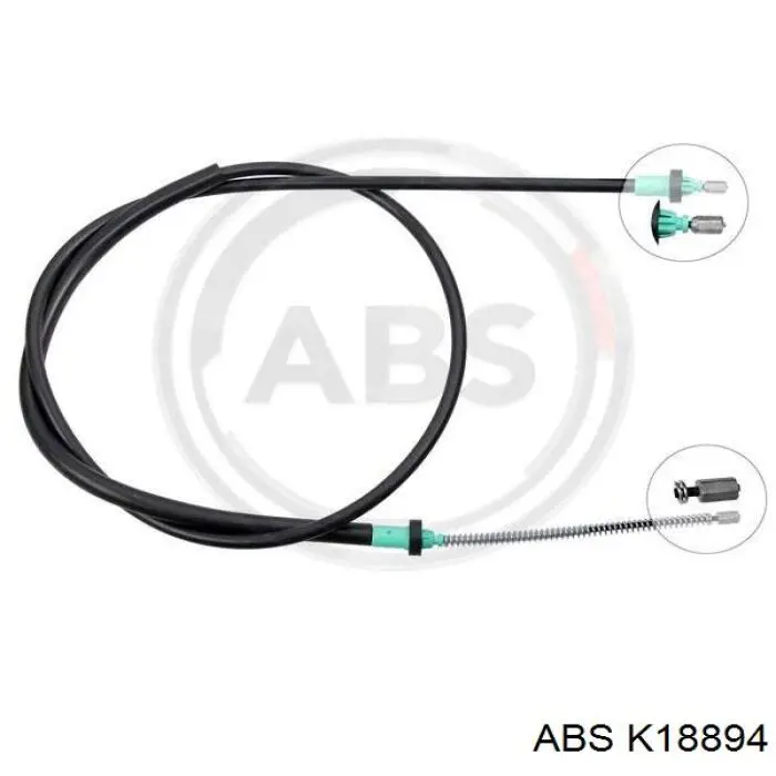 K18894 ABS cable de freno de mano trasero derecho/izquierdo