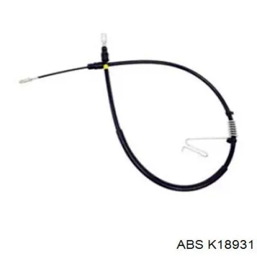 1371471 Ford cable de freno de mano trasero izquierdo