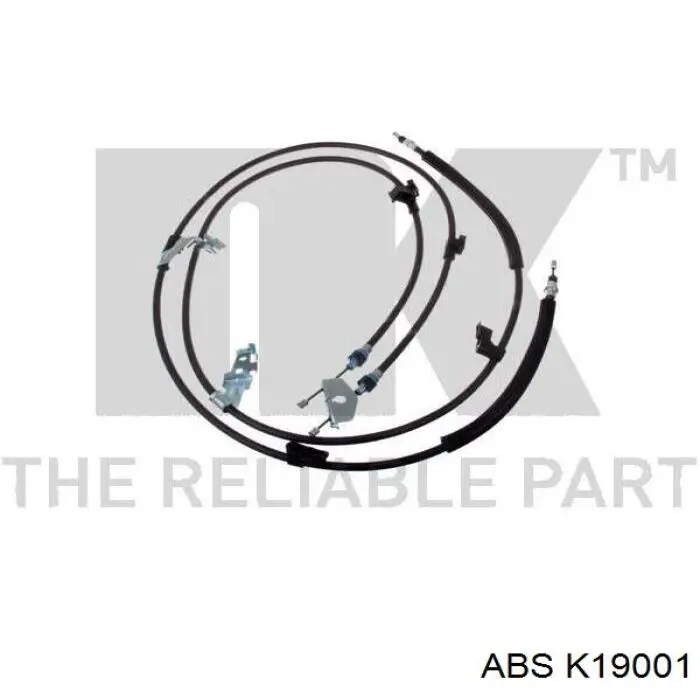 Cable de freno de mano trasero derecho/izquierdo ABE C7G017ABE precio, desde 52,68 EUR
