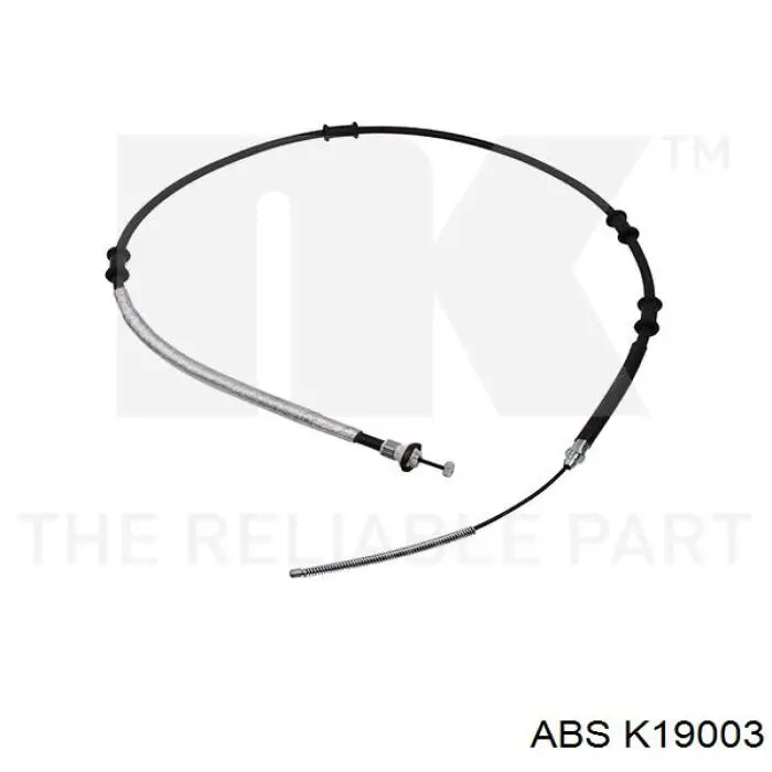 K19003 ABS cable de freno de mano trasero derecho/izquierdo