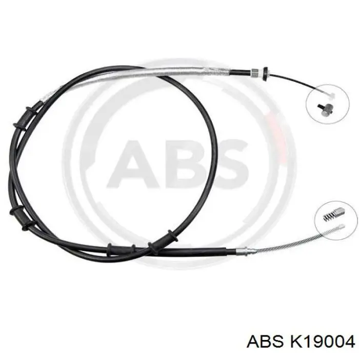 K19004 ABS cable de freno de mano trasero derecho/izquierdo