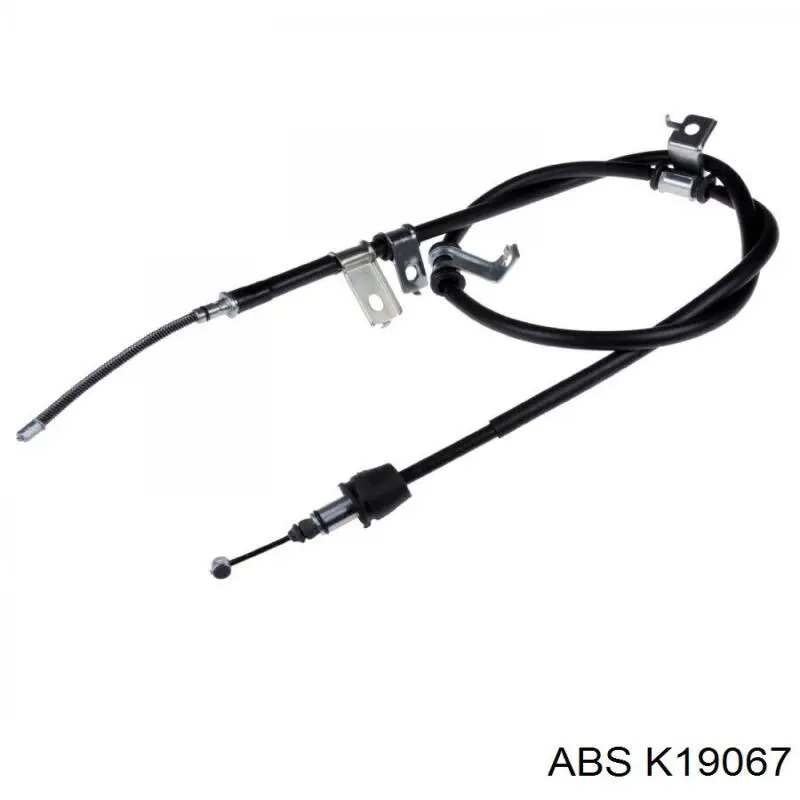 K19067 ABS cable de freno de mano trasero izquierdo