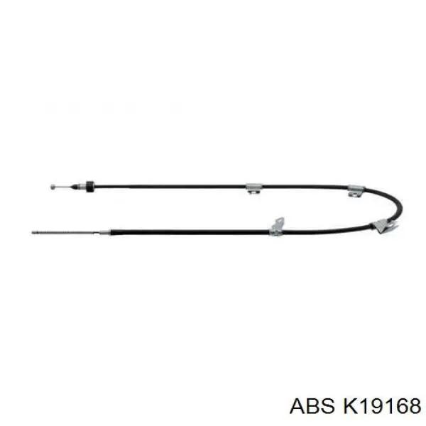 K19168 ABS cable de freno de mano trasero derecho