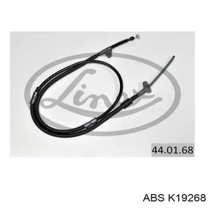 K19268 ABS cable de freno de mano trasero derecho