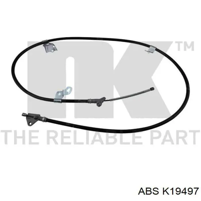 K19497 ABS cable de freno de mano trasero izquierdo