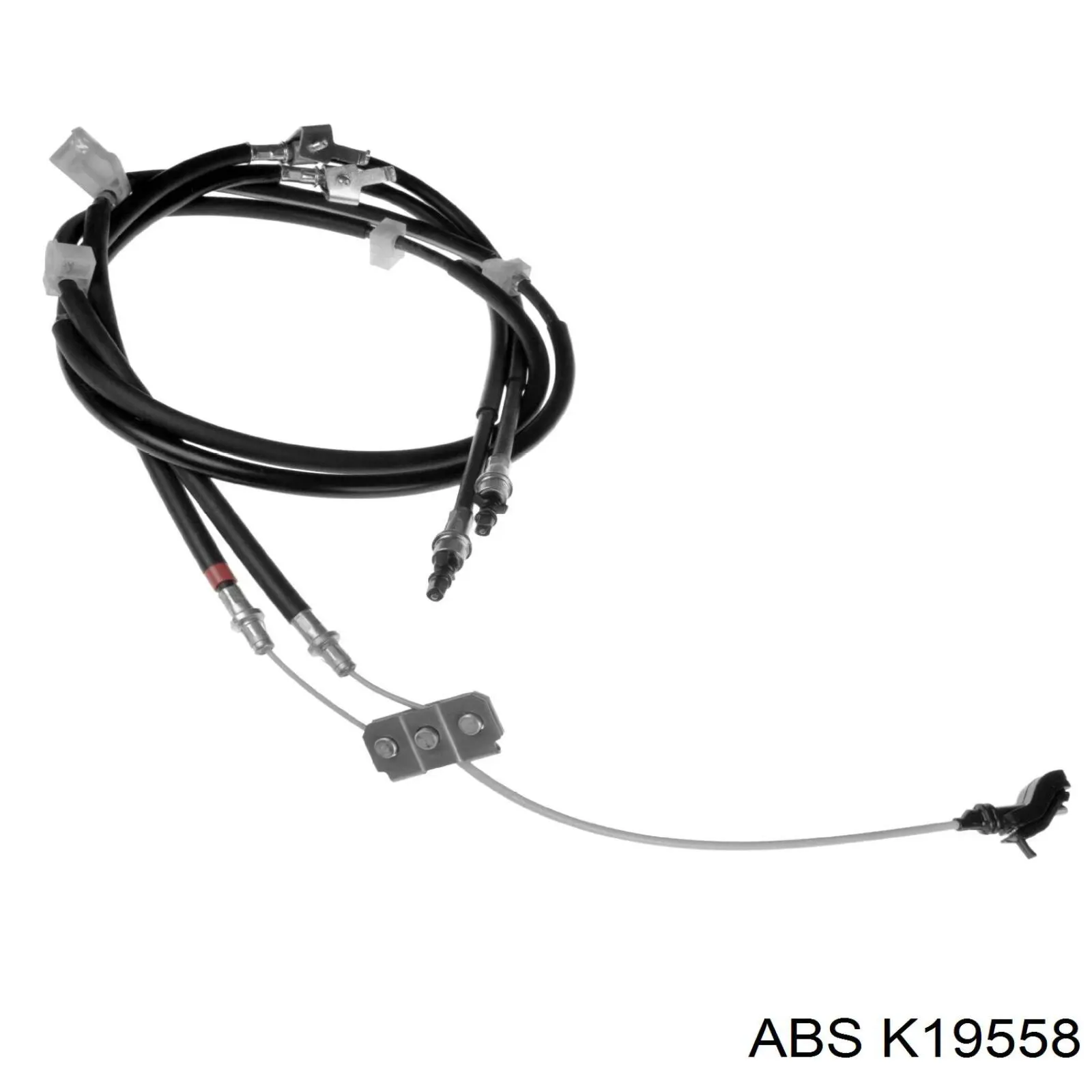 K19558 ABS cable de freno de mano trasero derecho