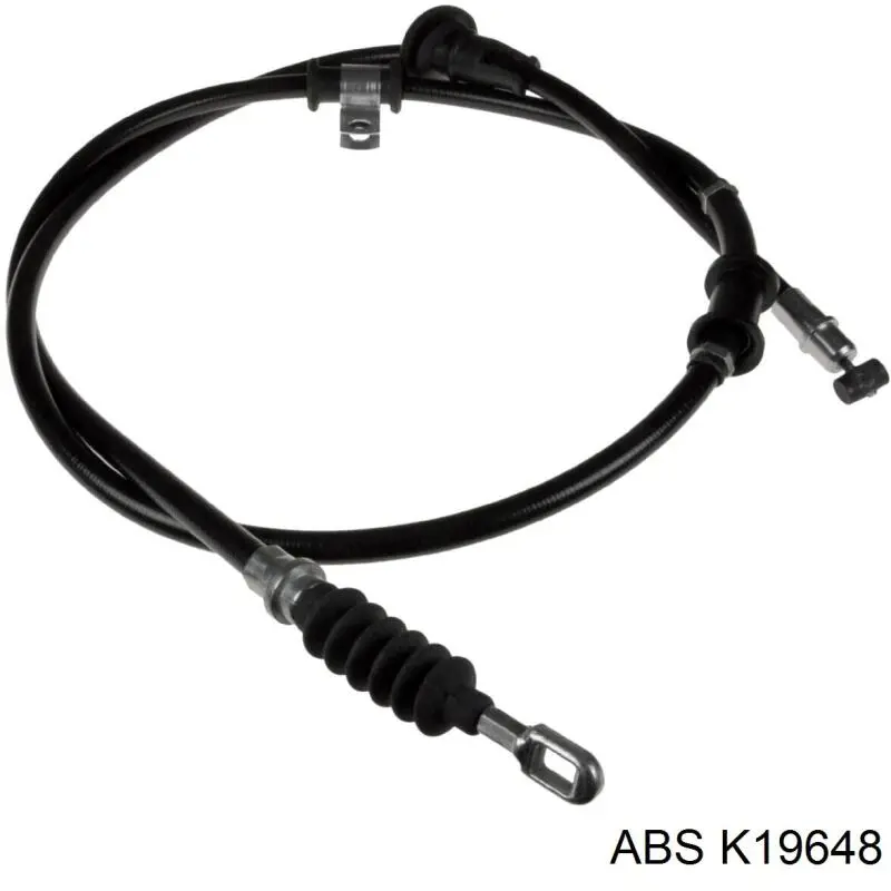 K19648 ABS cable de freno de mano trasero derecho