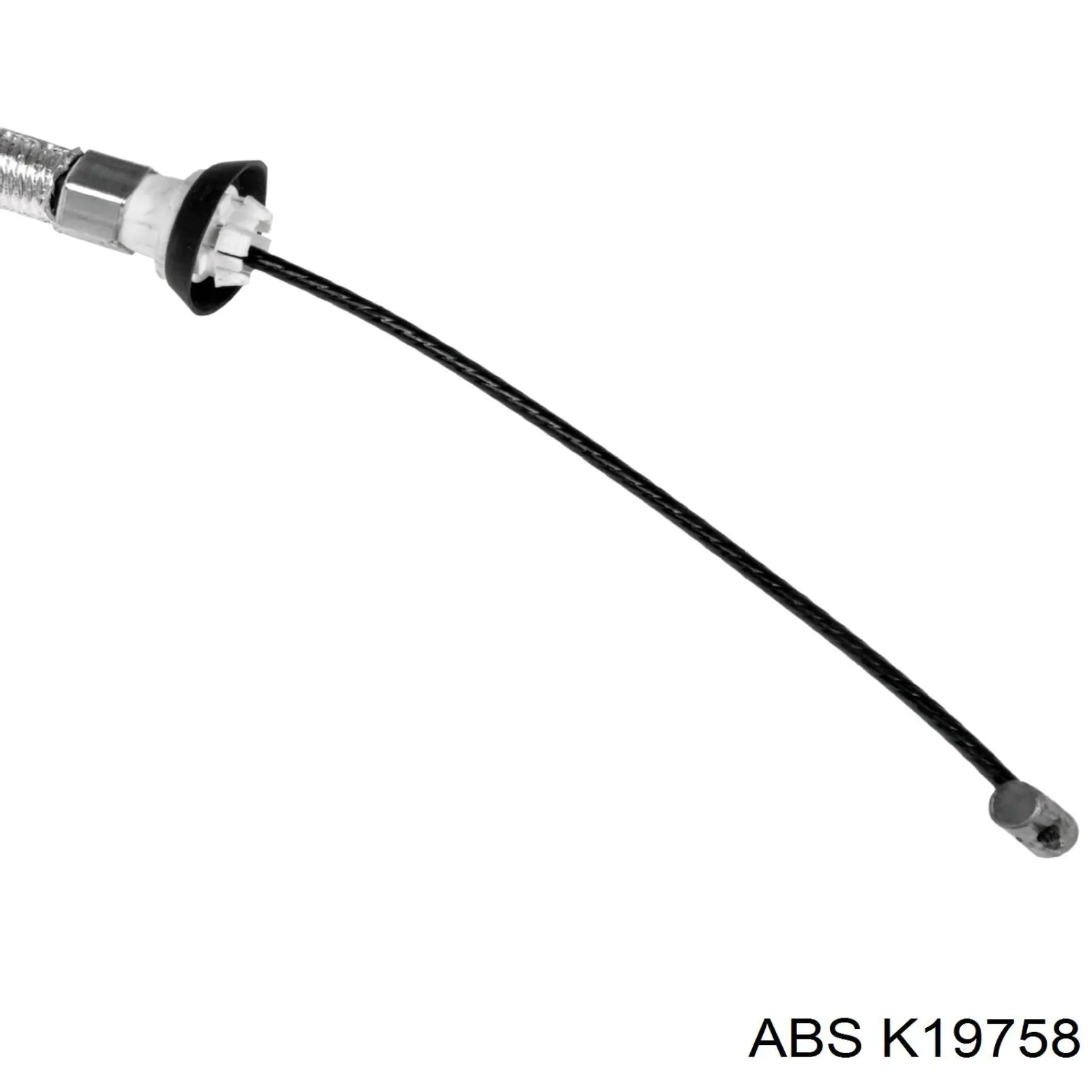 K19758 ABS cable de freno de mano trasero derecho