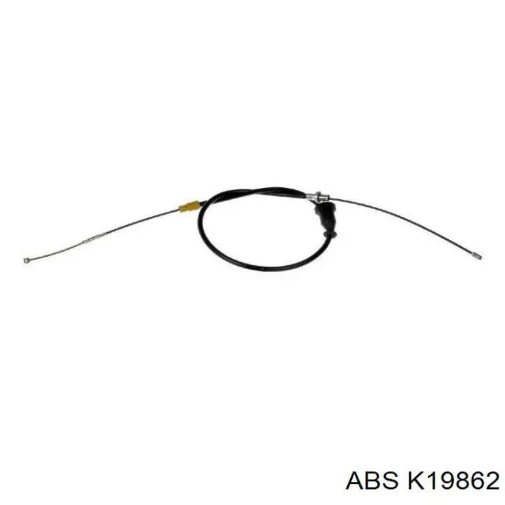 K19862 ABS cable de freno de mano delantero