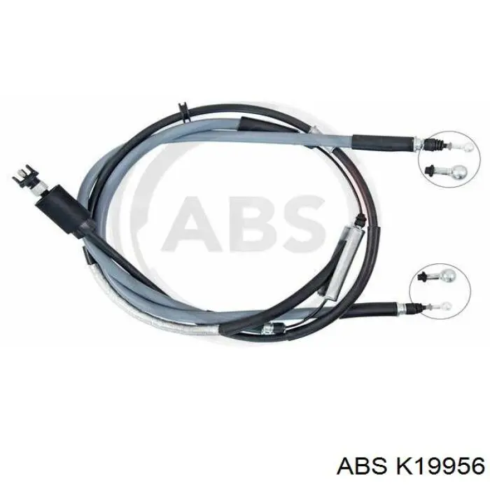 K19956 ABS cable de freno de mano trasero derecho/izquierdo