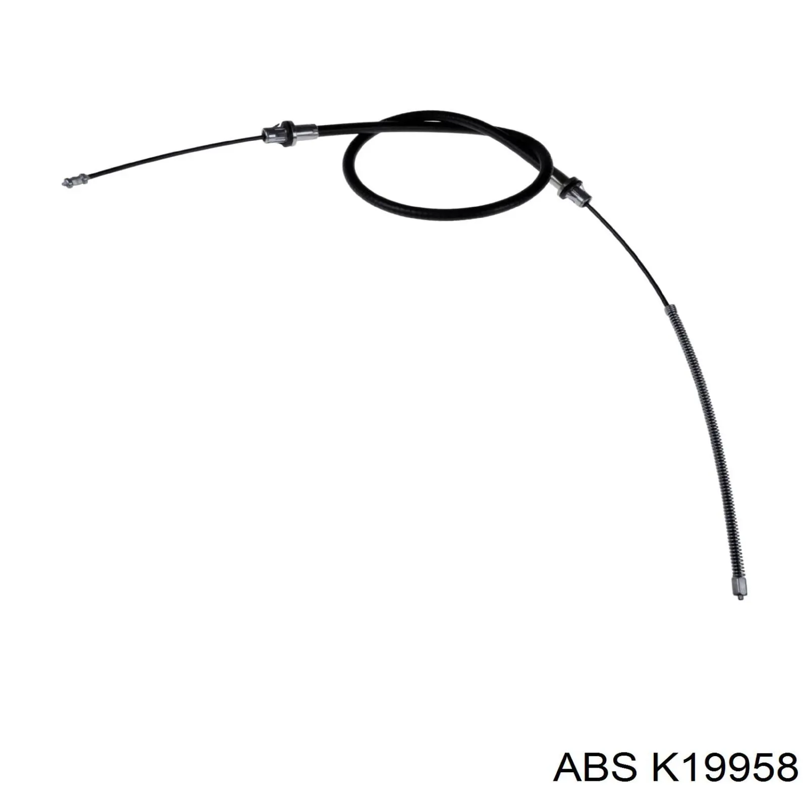 K19958 ABS cable de freno de mano trasero derecho