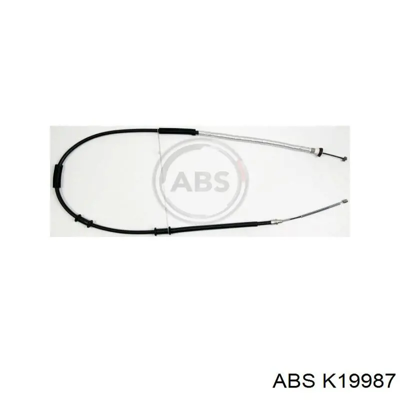 K19987 ABS cable de freno de mano trasero izquierdo