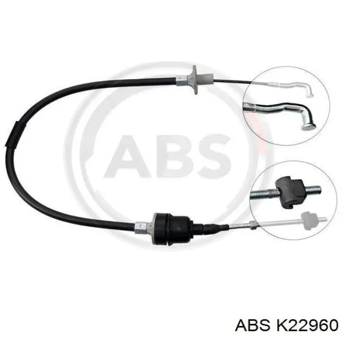 K22960 ABS cable de embrague