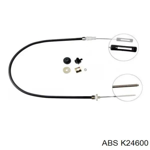 Cable de embrague ABS K24600 precio, desde 9,17 EUR