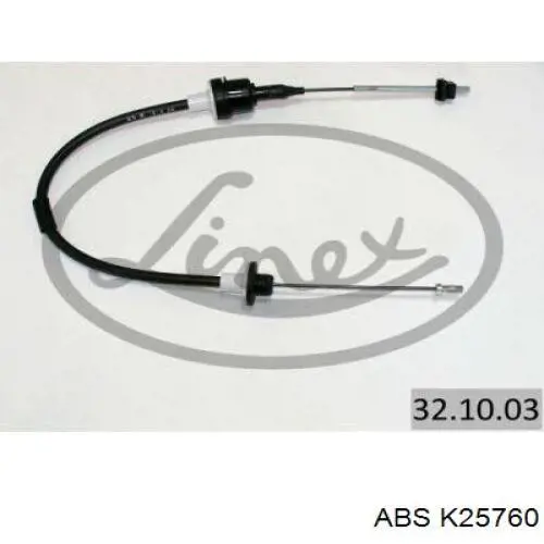 Cable de embrague 489011 Cautex