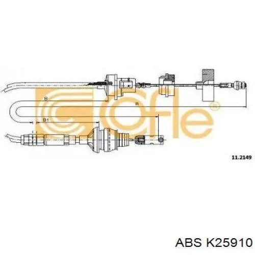 Comprar 908495 SPJ Cable de embrague