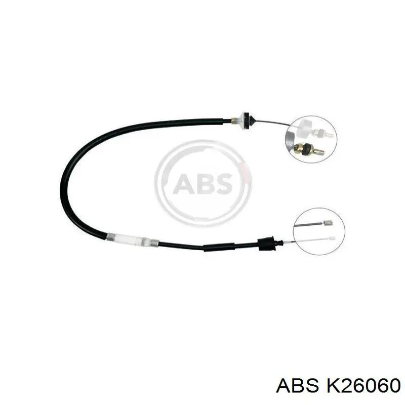 K26060 ABS cable de embrague