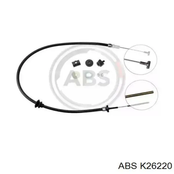 Cable de embrague ABS K26220 precio, desde 14,91 EUR
