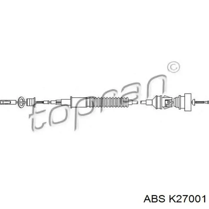 Cable de embrague LC010 Kamoka