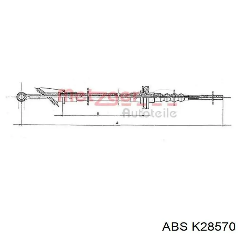 Comprar 2150T8 Peugeot/Citroen Cable de embrague
