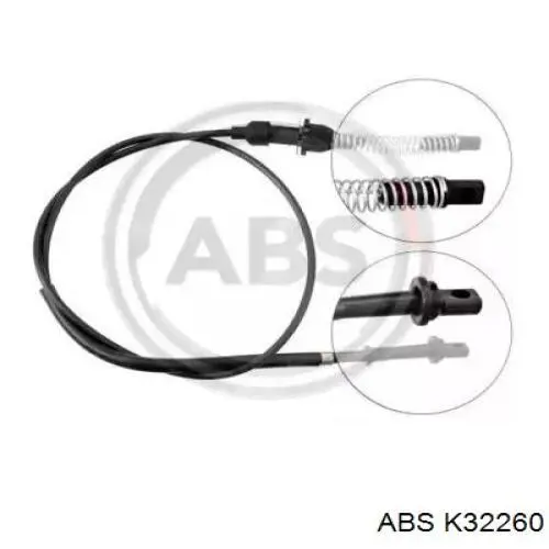 Cable del acelerador 130332 Adriauto