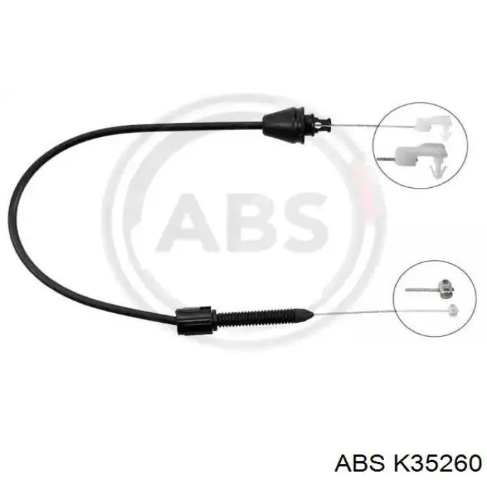 Cable del acelerador ABS K35260 precio, desde 14,68 EUR