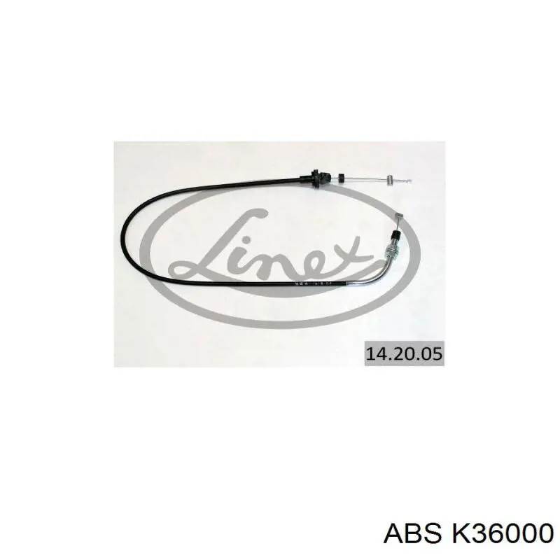 K36000 ABS Cable del acelerador