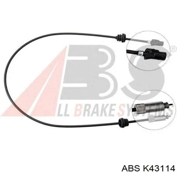 Cable velocímetro K43114 ABS