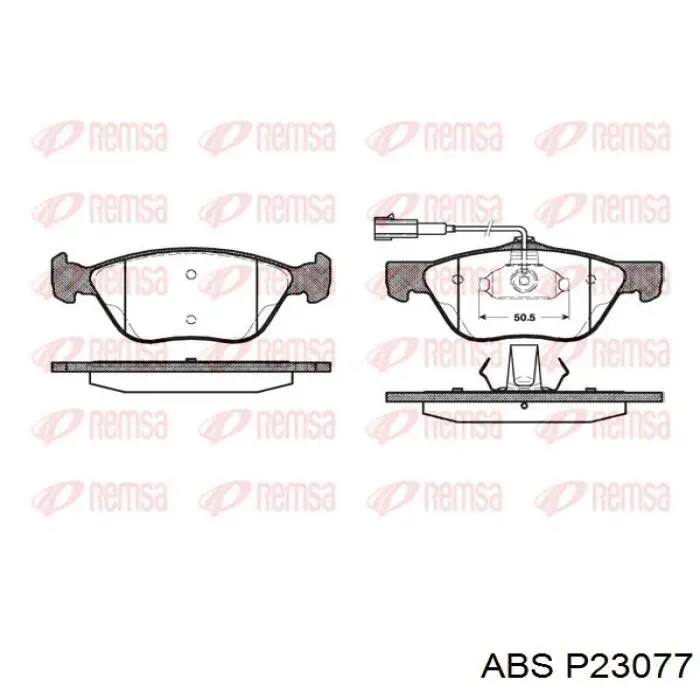 Pastillas de freno delanteras Alfa Romeo 156 932