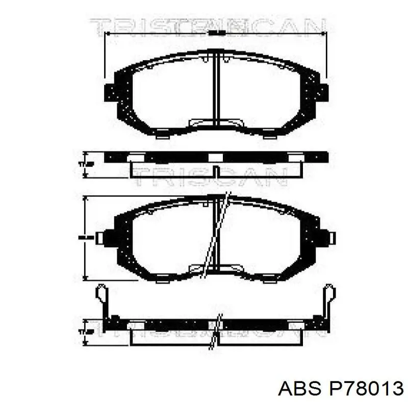 Pastillas de freno delanteras Subaru Impreza 3 GH