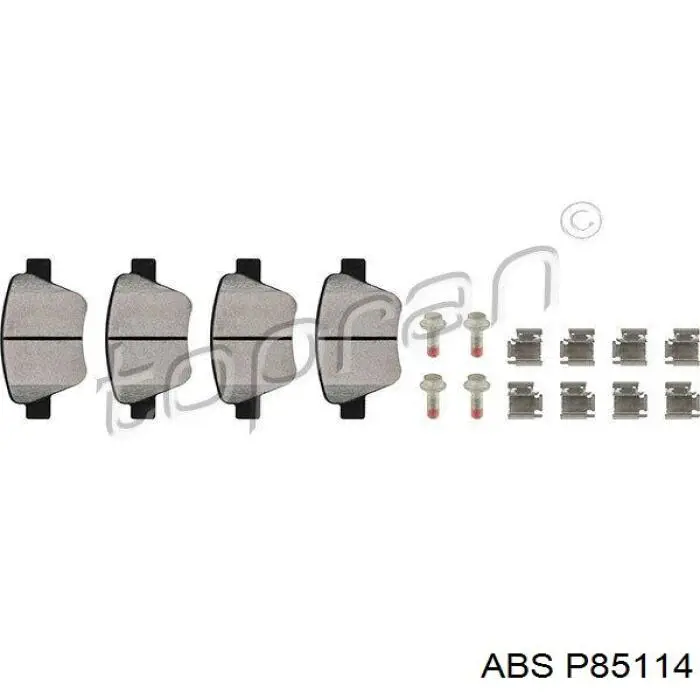 Pastillas de freno traseras Volkswagen Jetta 6 162, 163, AV3, AV2, AY2, AY3