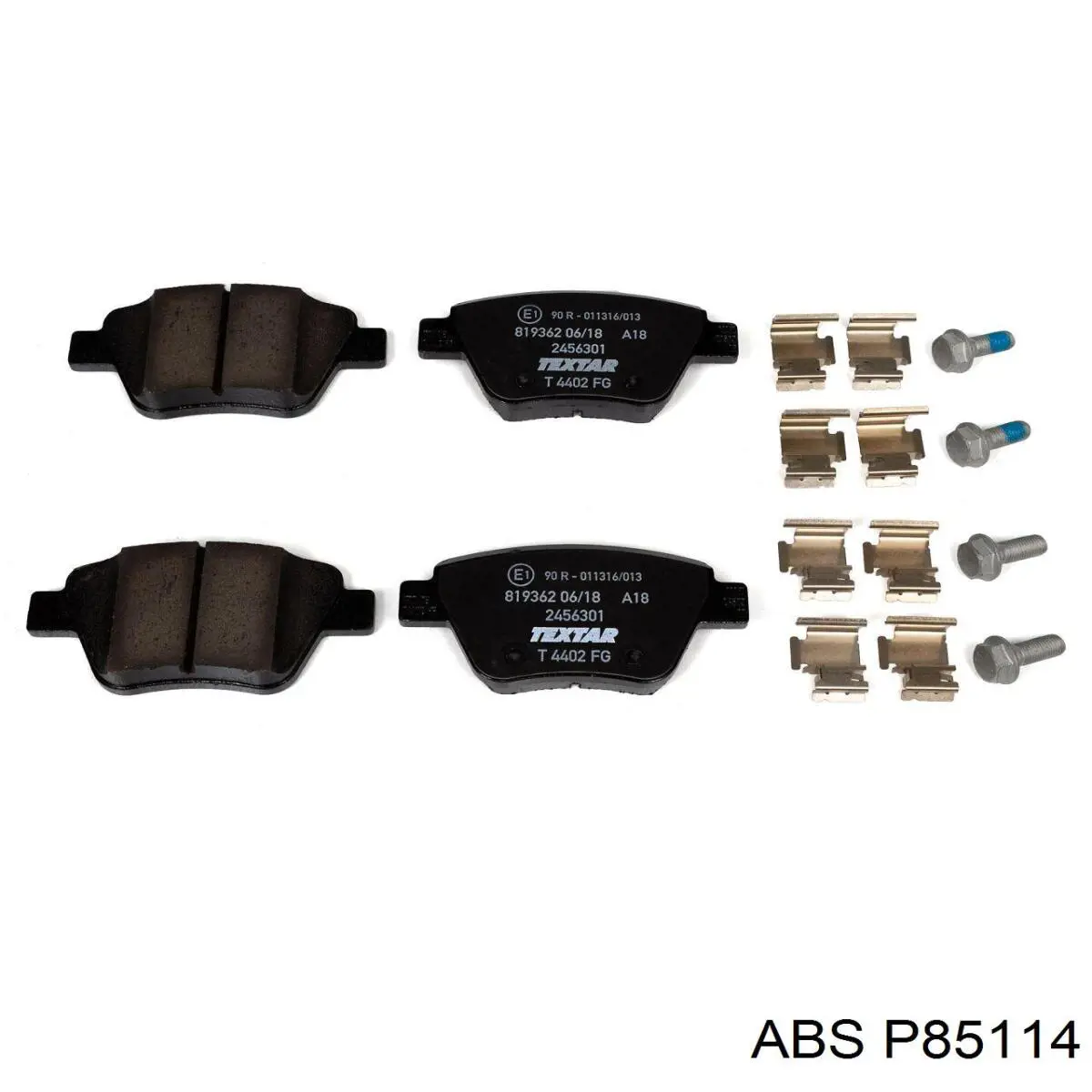 Pastillas de freno traseras Volkswagen Jetta 6 162, 163, AV3, AV2, AY2, AY3