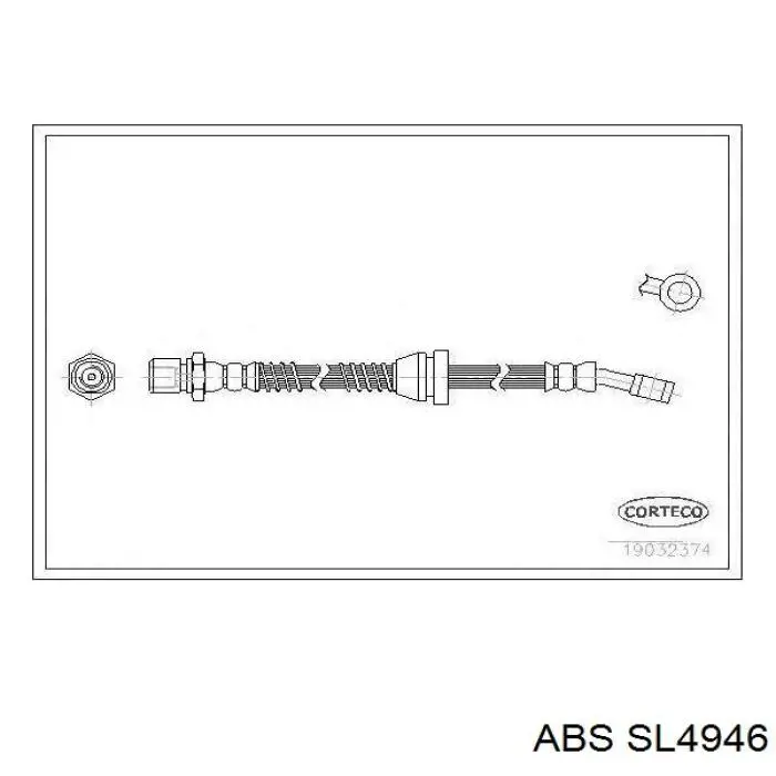 Manguera de freno trasera izquierda General Motors 96300330 precio, desde 8,61 EUR